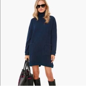 Pomander Place Tuckernuck NAVY Porter Dress Size Small